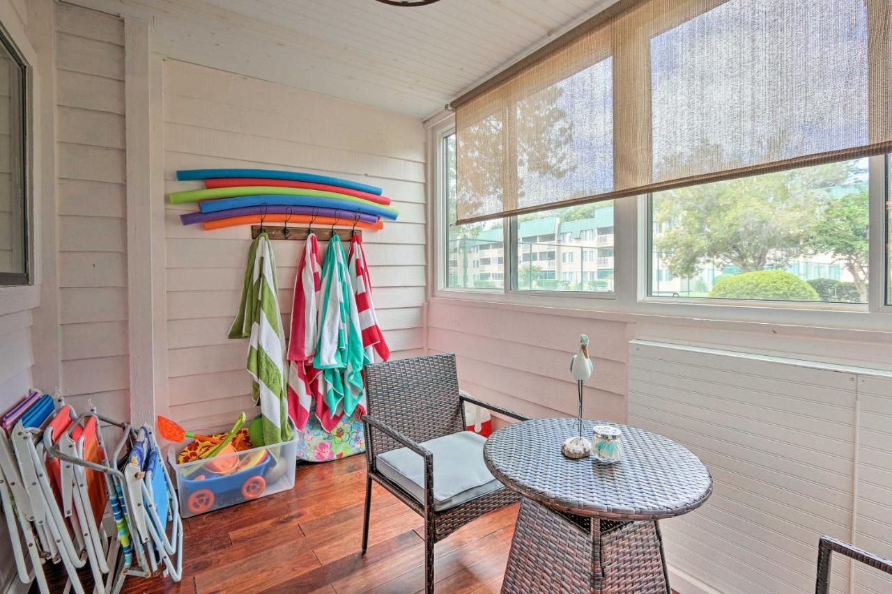 Colorful Hilton Head Condo With Beach And Pool Access! 힐튼 헤드 아일랜드 외부 사진